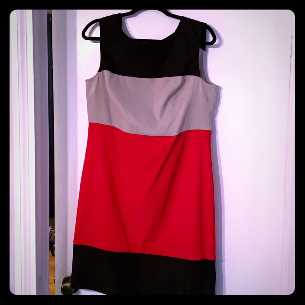 Striped Fitted Dress